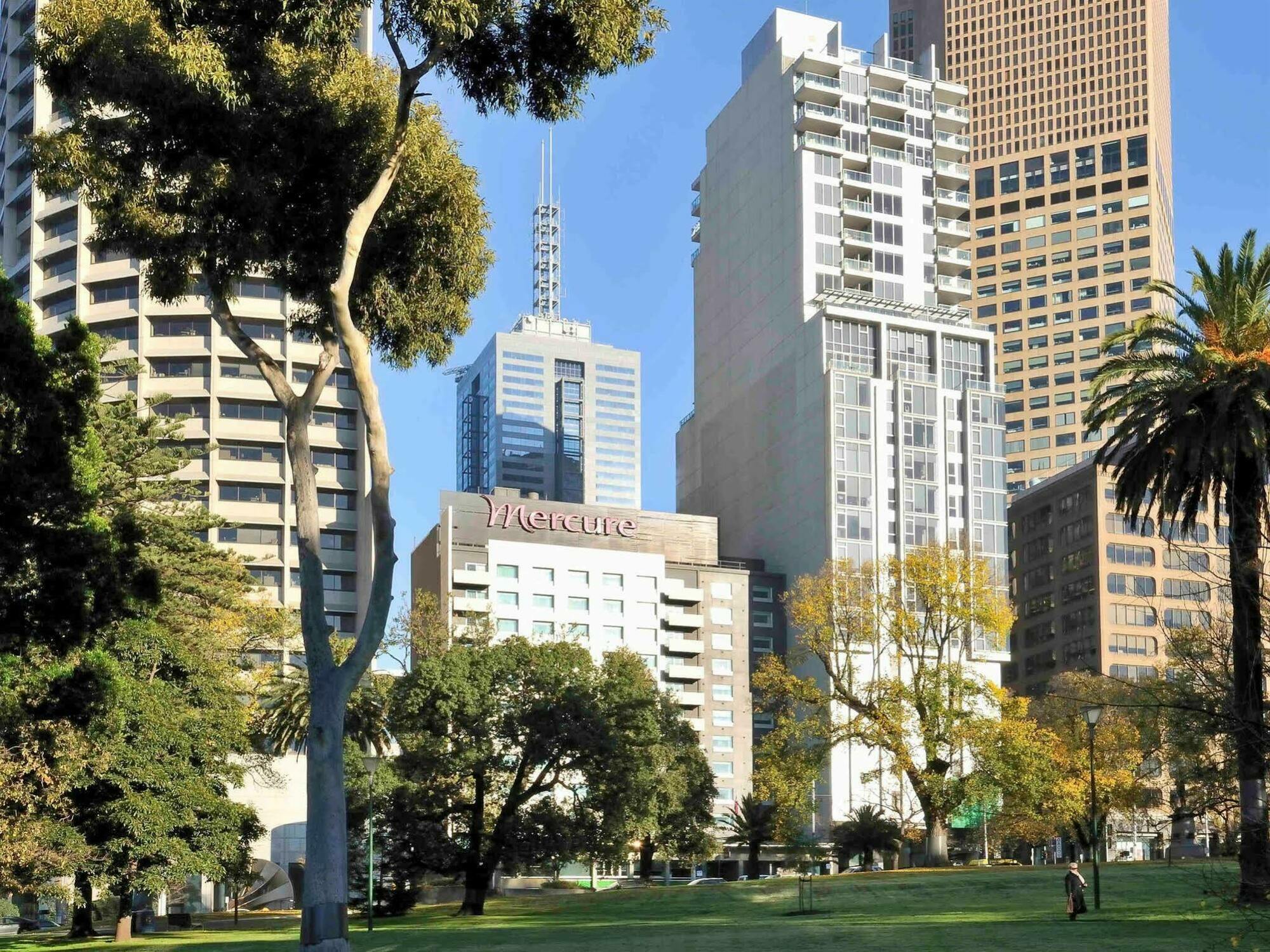 Mercure Melbourne Treasury Gardens Exteriér fotografie